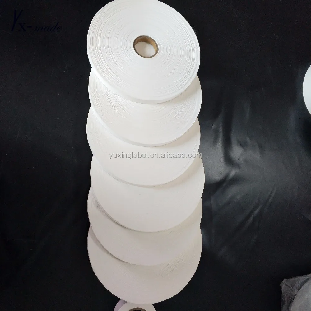 100 PRINTED CARE LABELS Machine Wash Warm.. 1 x 1.5 Nylon Care Garment Labels For Clothing
