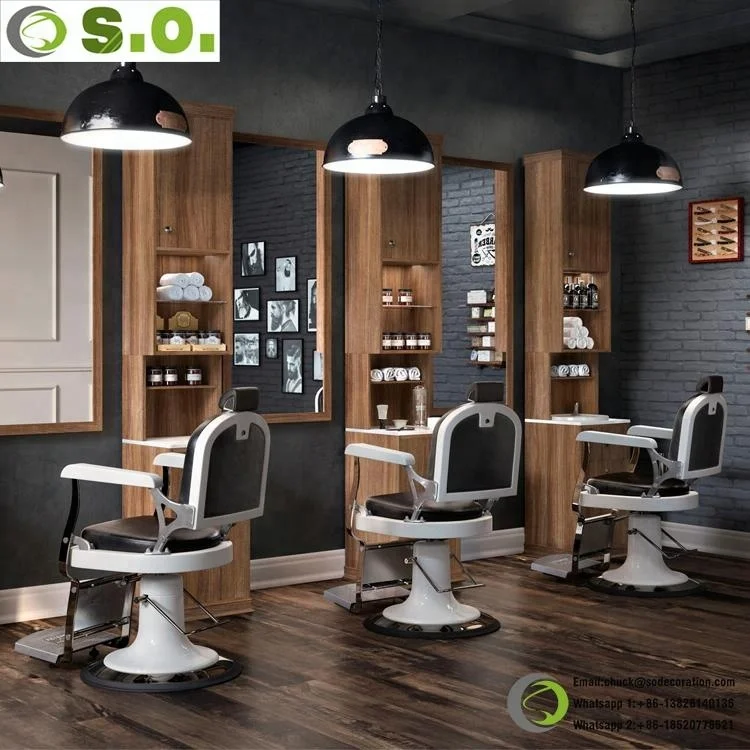 Simple Barber Shop Decoration Elegant Women Beauty Salon Interior Design