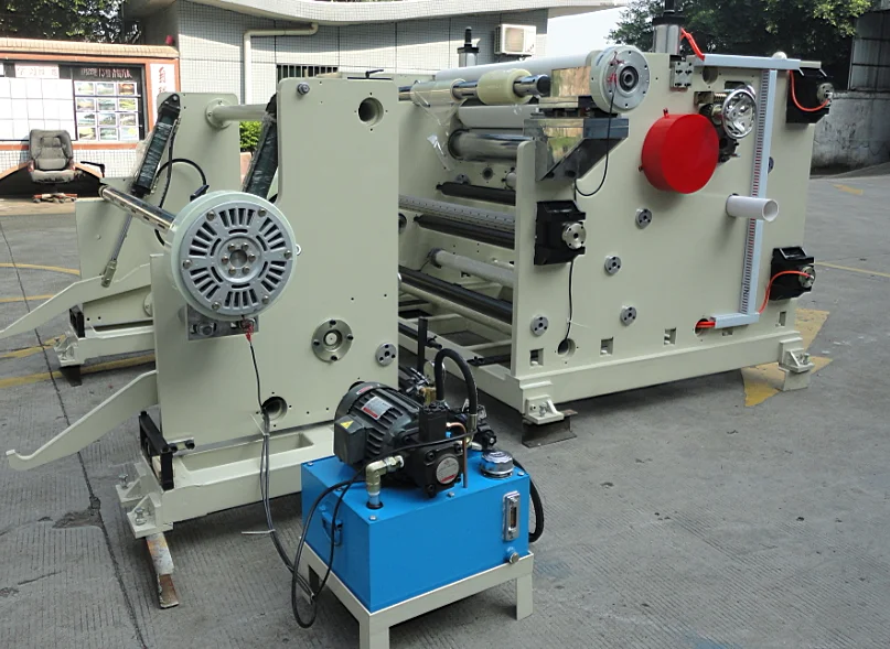 
 Роликовая машина для ламинирования с функцией продольной и нарезки  