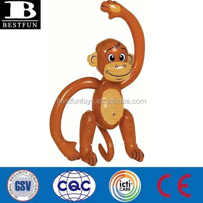 Plastic Inflatable Hanging Monkeys 