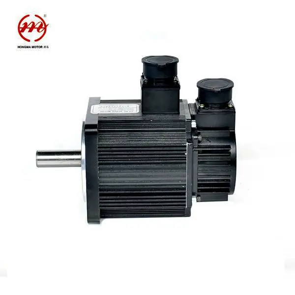 Комплект серводвигателя переменного тока кВт, серводвигатель переменного тока 110ST-L04030 4N.M, трехфазный и однофазный двигатель переменного тока