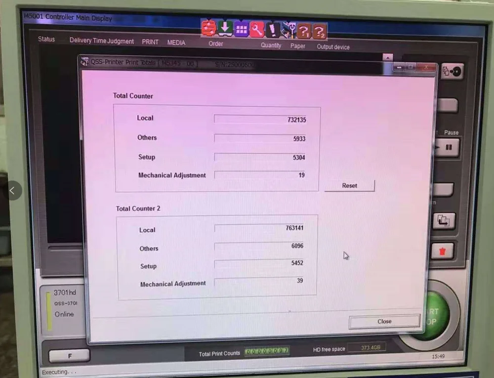 Fully Reconditioned Noritsu QSS 3701 Digital Minilab
