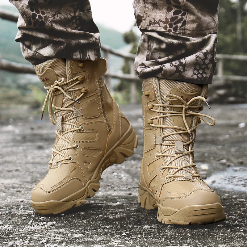 botas militares tipo desierto