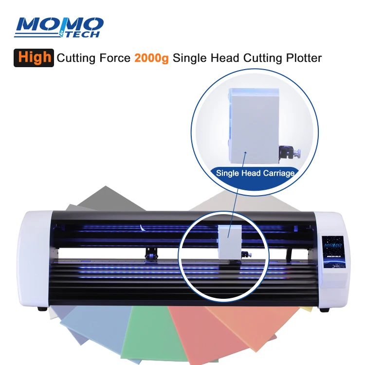 Cutting Plotter with 750mm/s Maximum Speed, Stepper Motor and CE Mark, Can Repeat Engraving
