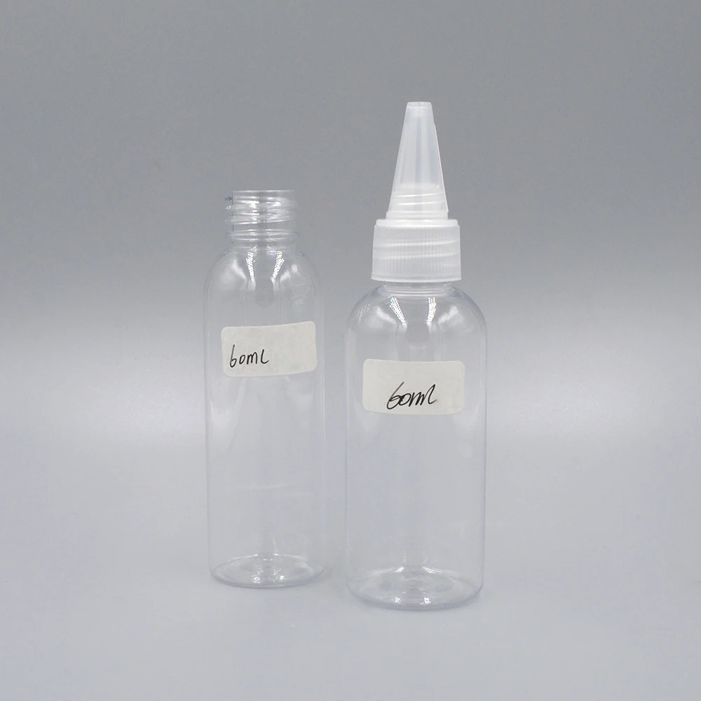 50ml 60ml 80ml 100ml 120ml 200ml 250ml Empty Plastic Potion Glue Bottles for Hair Oil Bottle