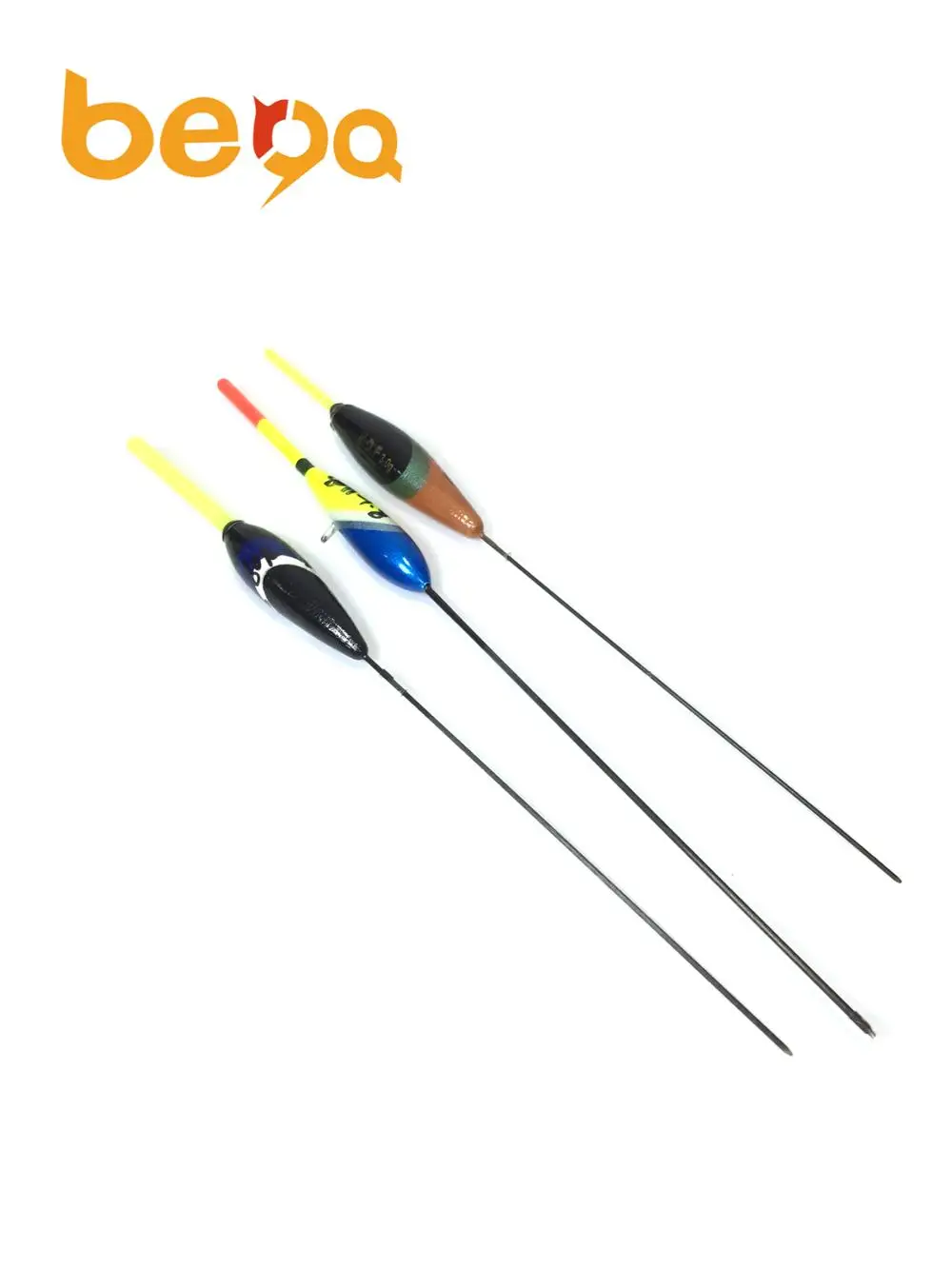QualyQualy - Galleggianti LED elettronici da pesca, set da 3 pezzi, galleggianti per la pesca da lago