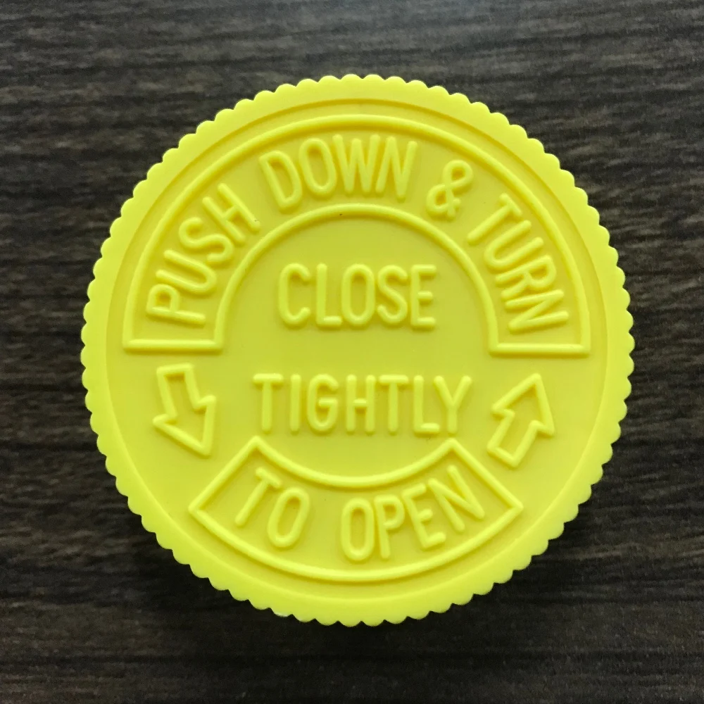 Pharma Bottle Used Crc Screw Top Cap With Seal Buy Medicine Packaging