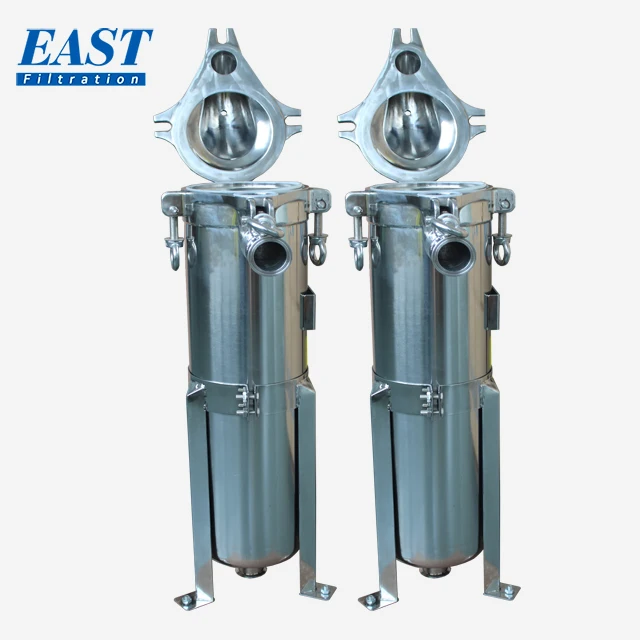 utilisé largement électrolytique polissage en acier inoxydable liquide  filtre machine industrielle équipement de filtrage filtre à eau logement