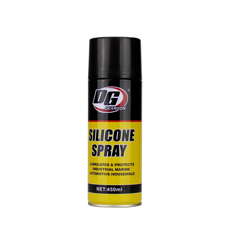 Wood Metal Plastic Rubber Surface Care Aerosol Product Lubricant Type Silicone Spray