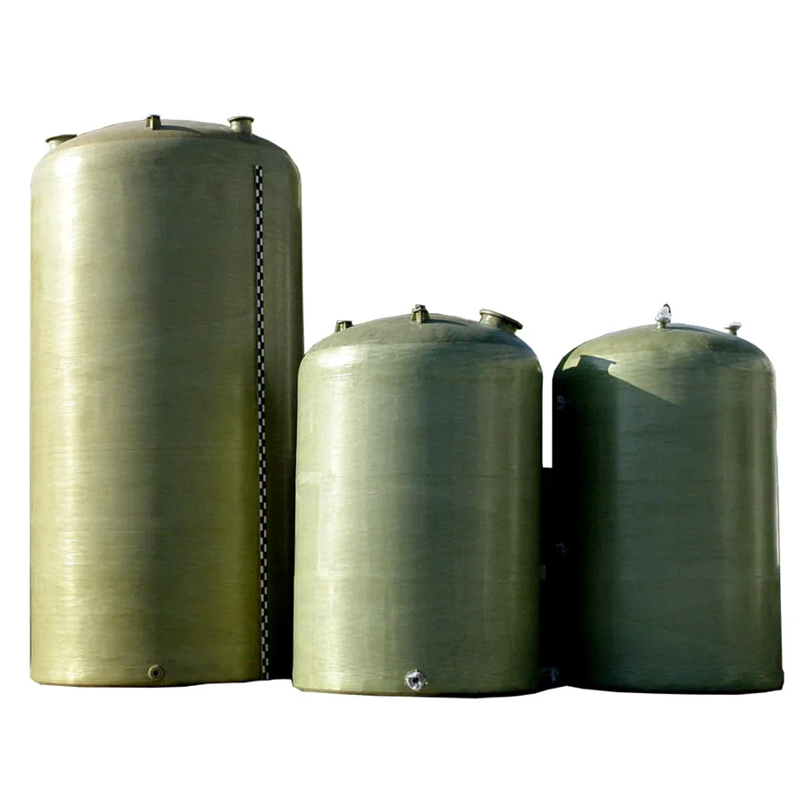 20000 Litre Frp Hcl Storage tank Acid tank Fiberglass Horizontal tank