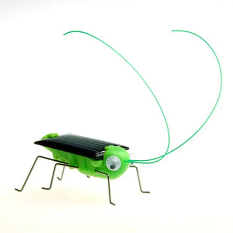Hot Sale Funny plastic kids toys solar Grasshoppers toys for Kids Gifts