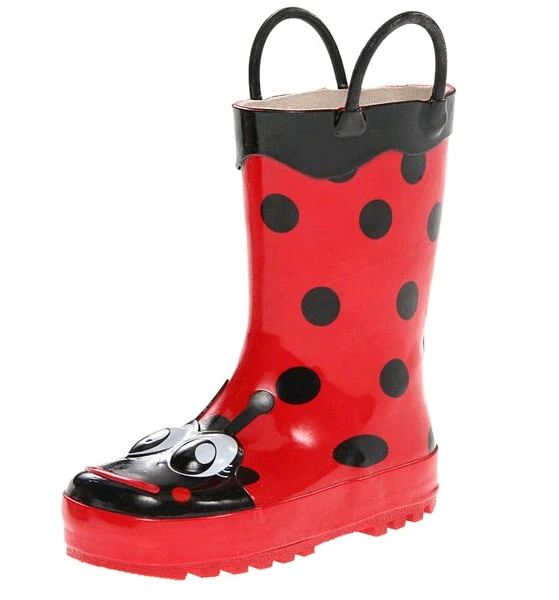 ladybug rain boots for adults