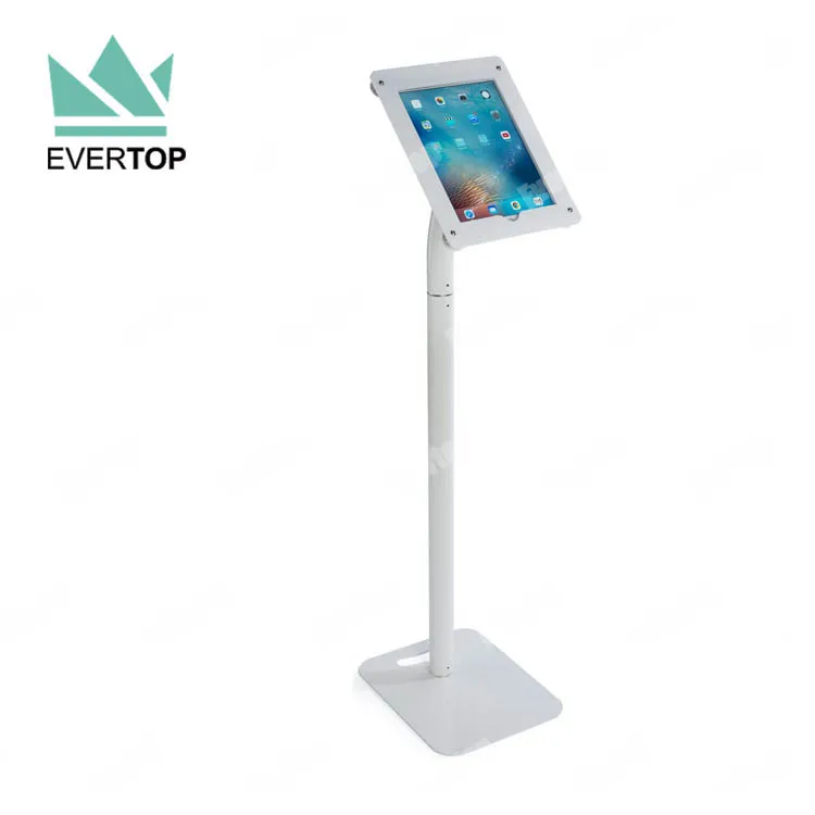 Lsf01b Exhibition Public For Ipad Kiosk Tablet Display Stand With Lock