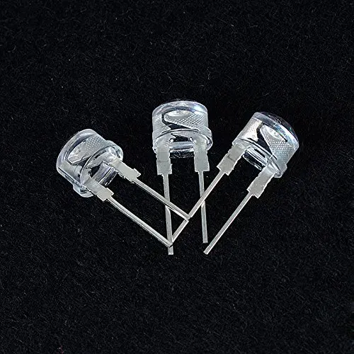 25 LED Rossi Diffusi 1,8 Mm – Lente Bianca, Angolo Largo, 630 Nm, Per Modellismo E Retroilluminazione