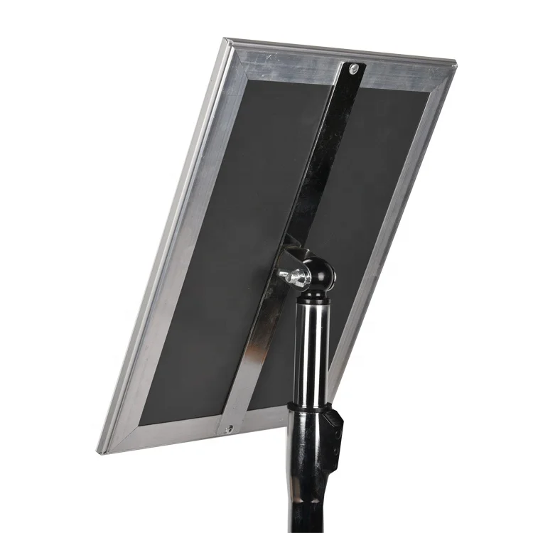 
 Наружная рекламная выставка, двухсторонняя витрина, Алюминиевая Подставка для плаката  