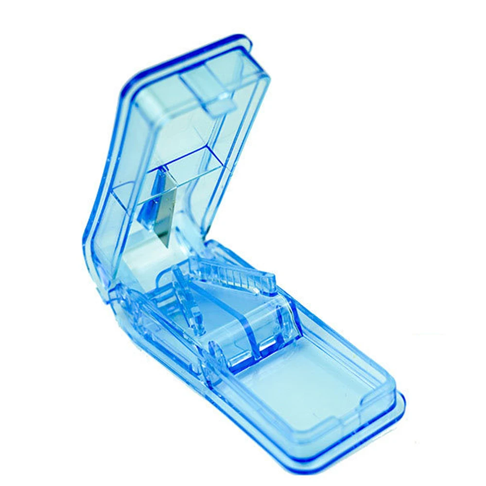 Портативный Медицинский разветвитель для таблеток, контейнер для таблеток для больших и маленьких таблеток