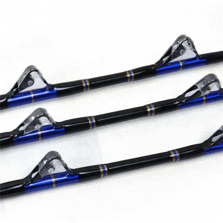 Topline Tackle Ocean Boat Trolling Fishing Rods Fiberglass