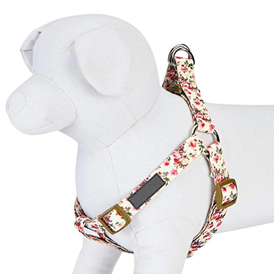 printed dog harness