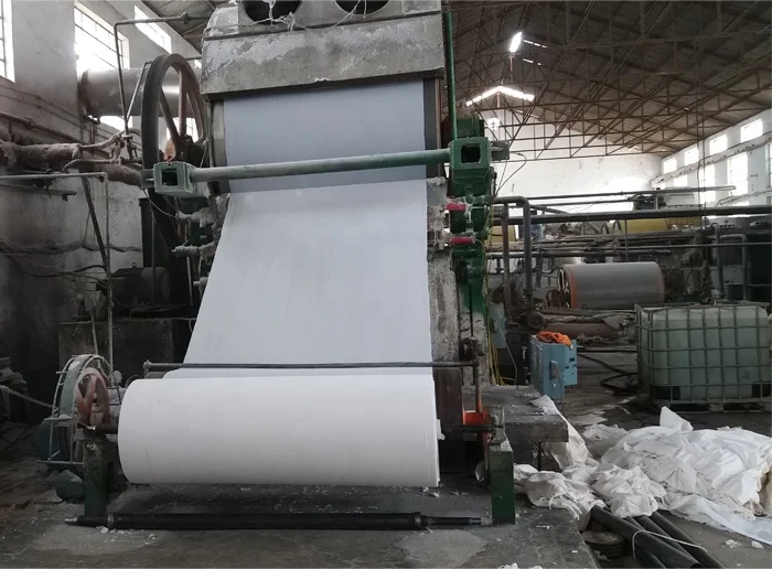 High Efficiency Banana Paper Making Machine Crescent Former Tissue Paper Making Machine for Rolling Paper