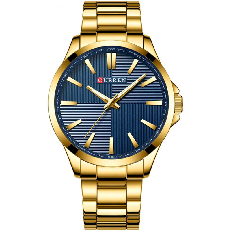 Curren 8322 Mannen Horloges Luxe Merk Rvs Fashion Business Mens Watch Horloge Man Klok Waterdicht Relojes