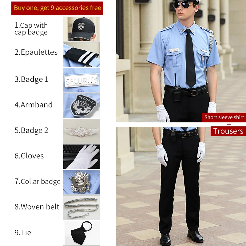Security Guard Ordinary Blue Mens Uniform Trouser Age Group: Adult at Best  Price in Ahmedabad | Mudra Uniforms India Private Limited