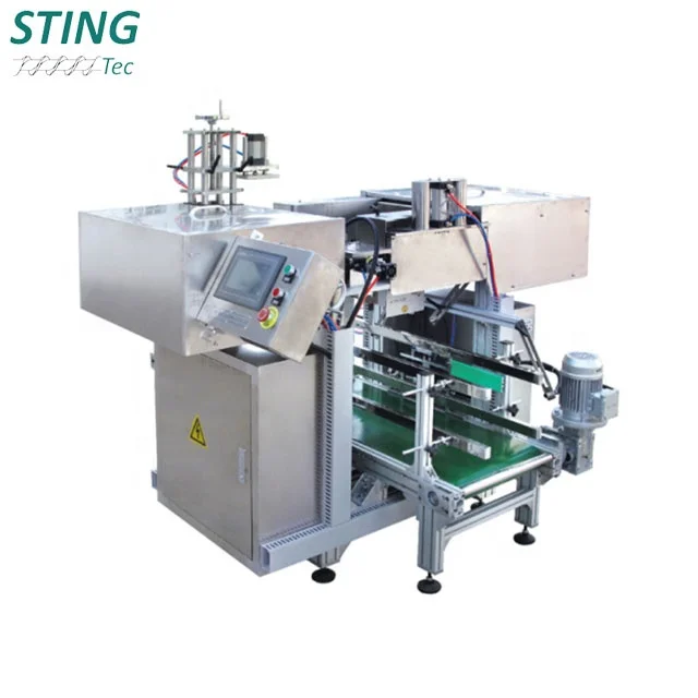 Auto Top Load Box Carton Case Packer for Lube Oil Cartons Bags in China