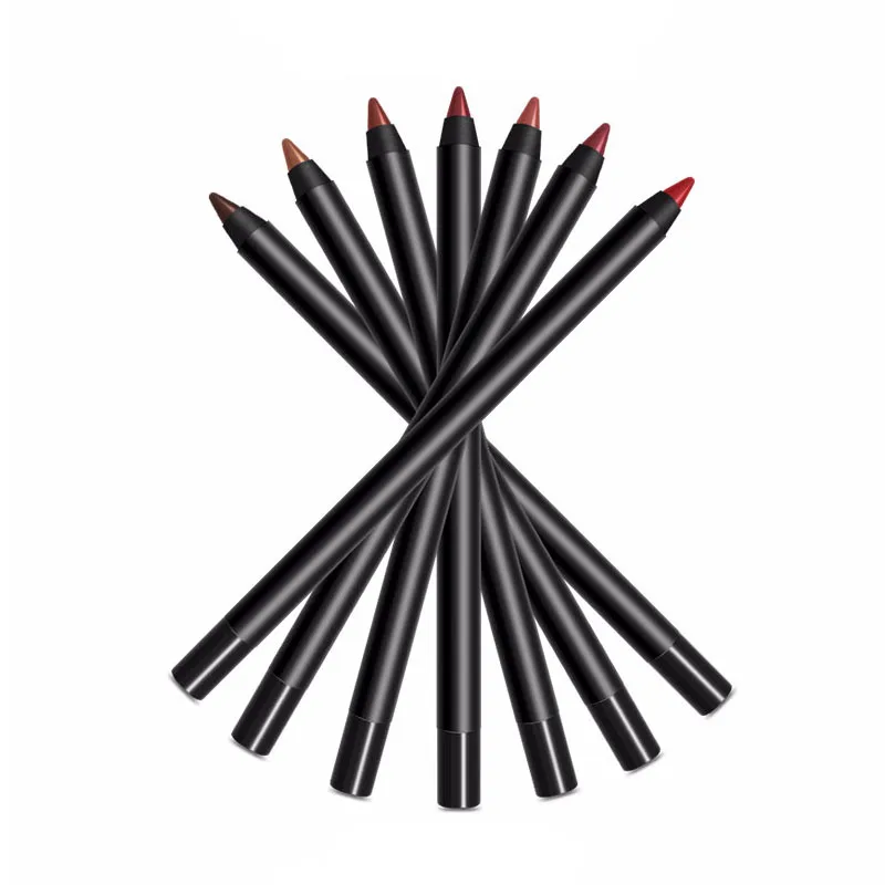 Косметика Красота Макияж 7 видов цветов водонепроницаемый высокий пигмент на заказ Lipliner карандаш для глаз карандаш для губ
