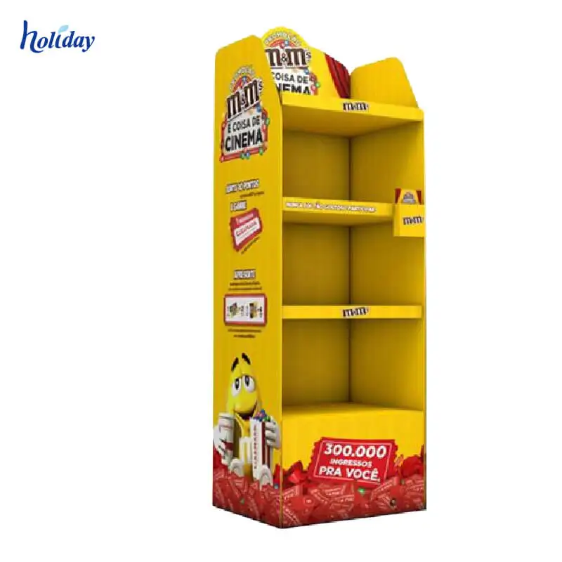 Retail good quality cardboard Haribo Candy Display stand, Candy