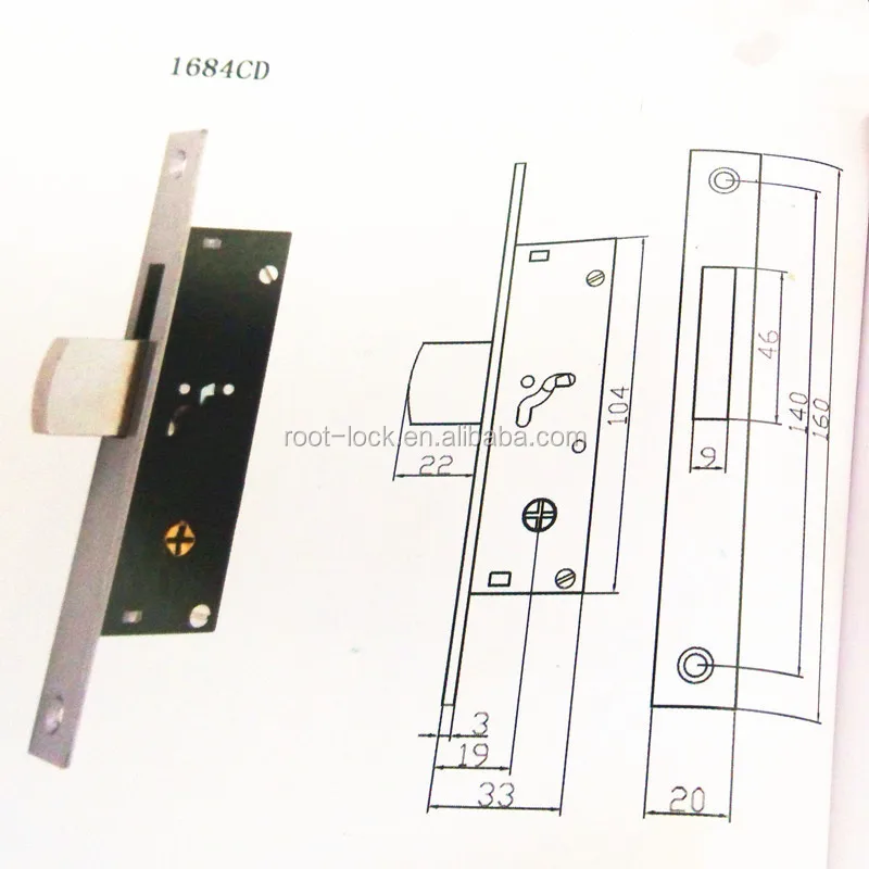 SY-1684CD HS Code for Door Locks for Aluminium Doors Industrial Door Handles and Locks