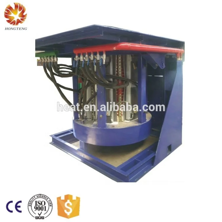 Water Cooled Quick Start Continuous Melting KGPS MF Induction Furnace 15 Ton