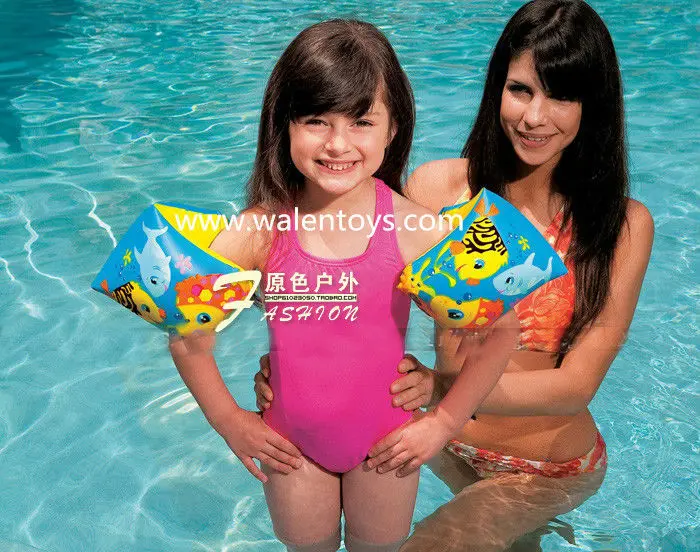 Arm Band Floats Child Safety Water Wings Learn to Swim pool toy float 1-6 years 