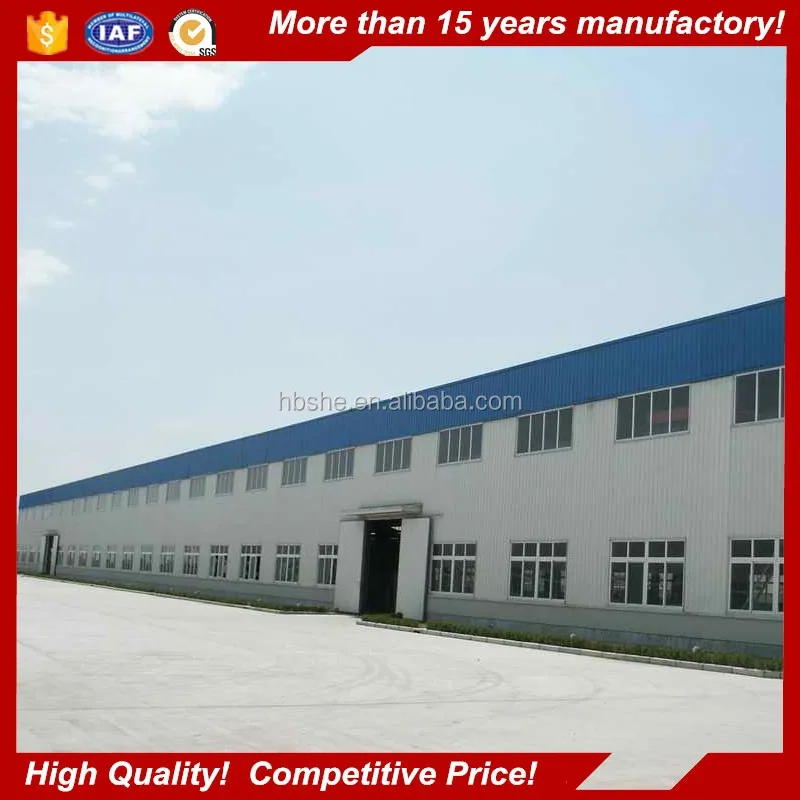 Steel Warehouse Paint Factory Layout Design for Sale