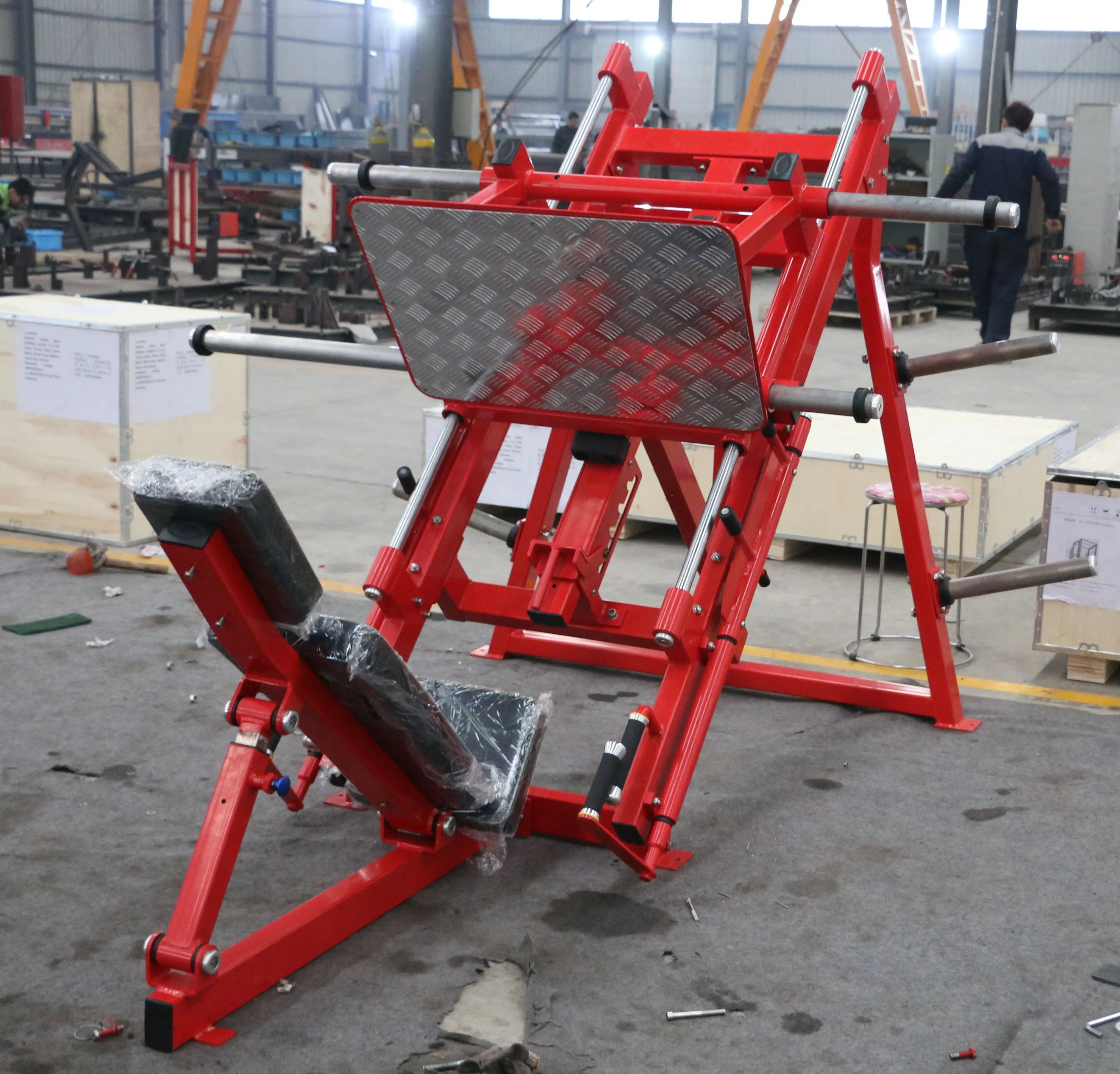 
 Популярное Коммерческое оборудование для тренажерного зала, оборудование для фитнеса, линейный пресс для ног  