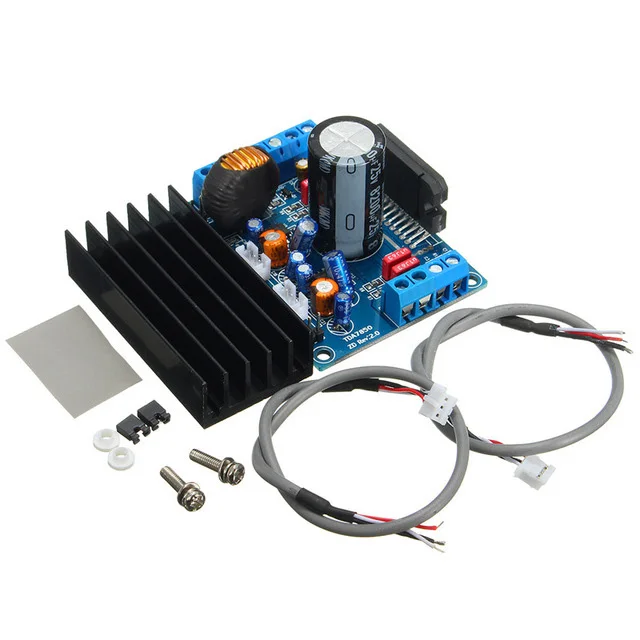 TDA7850 Car Audio Power Amplifier Board Stereo 4x 50W with BA3121 Denoiser 12V 