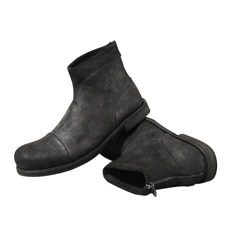 IDNG Zapatillas Baloncesto Botas Negras Botas De Motocicleta para Hombres  Cremallera Hebilla Correa Botas para La Nieve, A, 10.5 : Amazon.es: Zapatos  y complementos