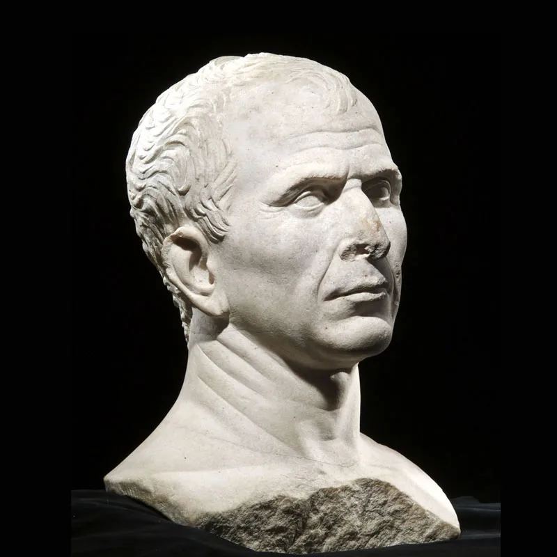 Hand Carved a Bust of Julius Caesar with Low Price