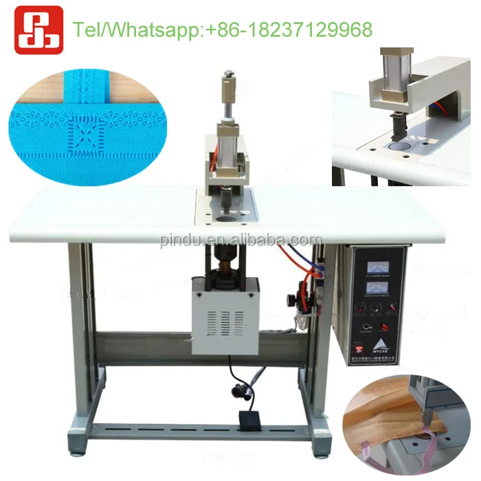 Ультразвуковой аппарат для запечатывания пакетов из нетканого материала машины изготовления