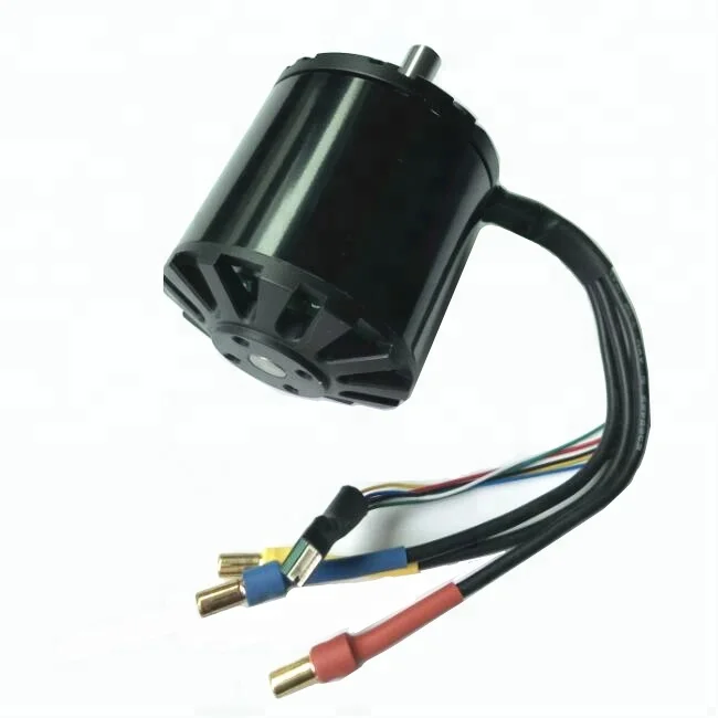 Moteur Électrique 6384 120KV BLDC Outrunner Brushless Sensored Pour Trottinette Et Skateboard Électrique