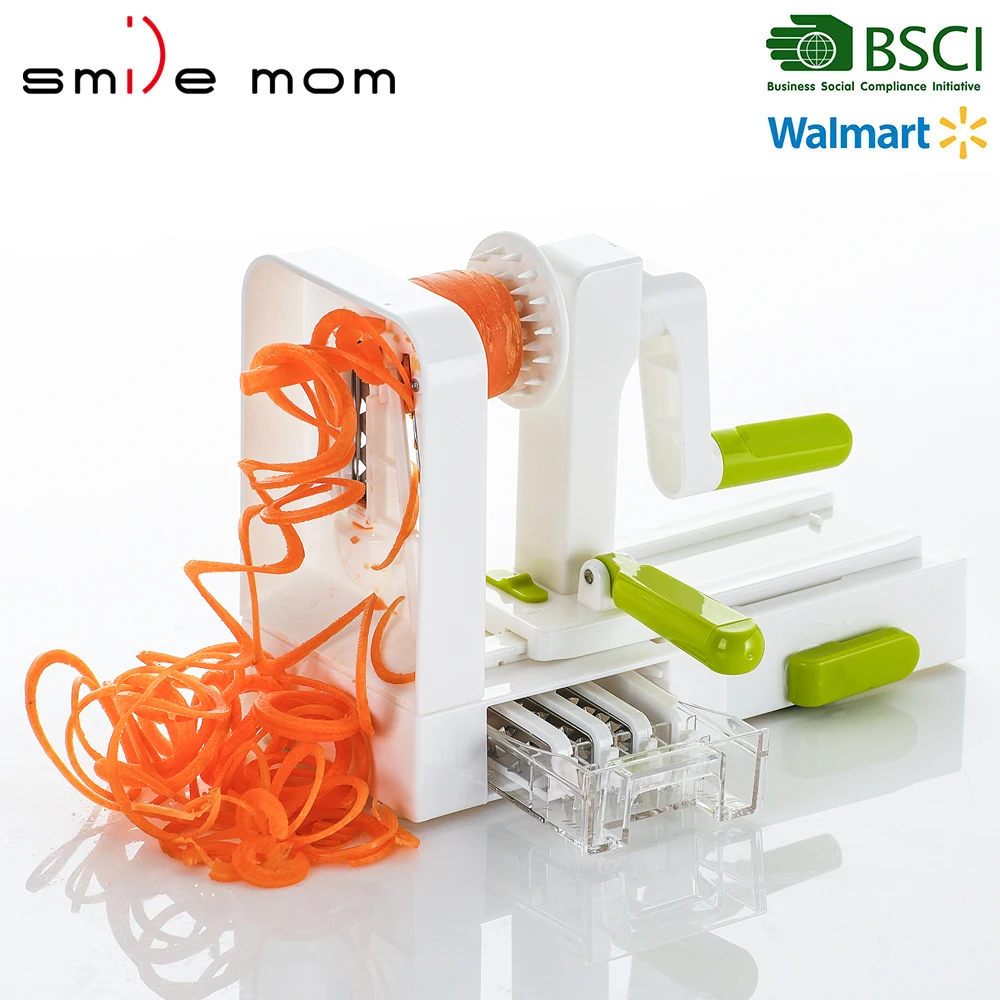 B458 Kitchen Tools Long Curly Veggie Spiralizer