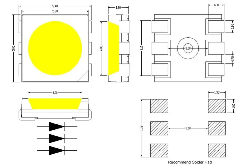 5050 Smd Led Datasheet