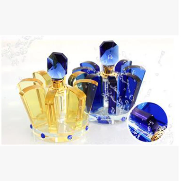 Wholesale Cheap New design Glass Crystal Car Perfume Bottle