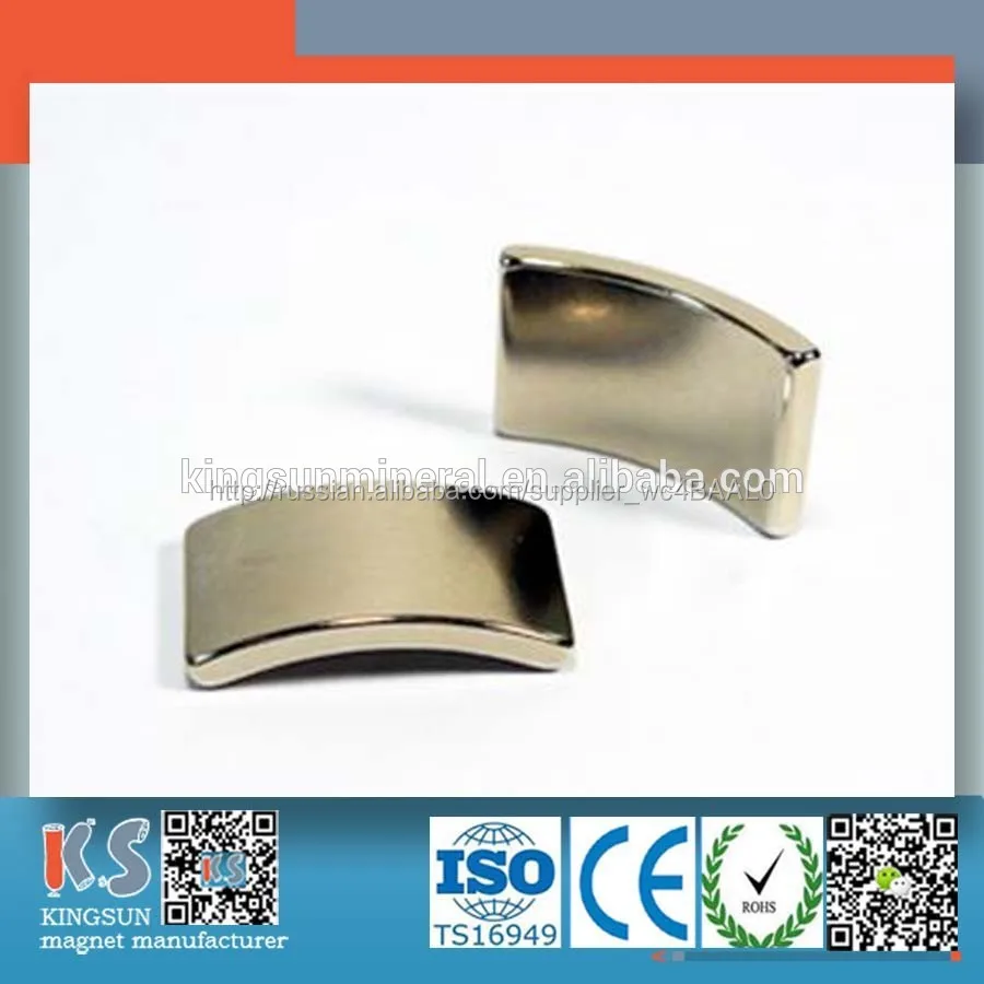 неодимовый дуги сегмента сервопривода двигателе магнита