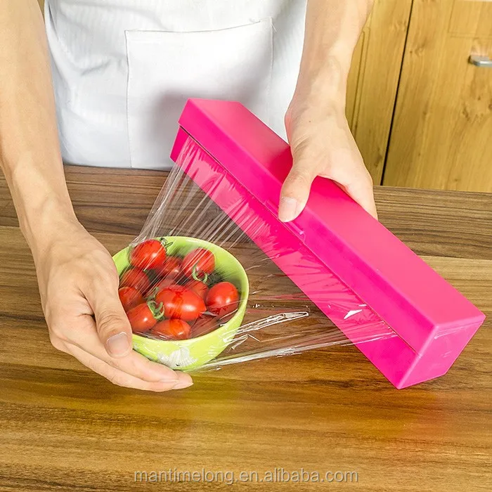 Kitchen Food Disposable Plastic Wrap For Fruit Vegetable Cling