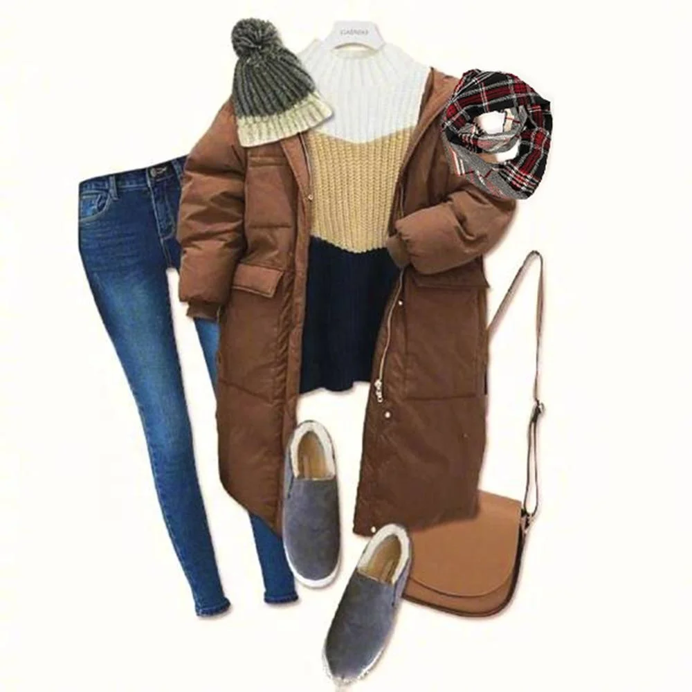 
 Высококачественный Хлопковый вязаный шарф с карманами женские модные шарфы зимний шарф шали  