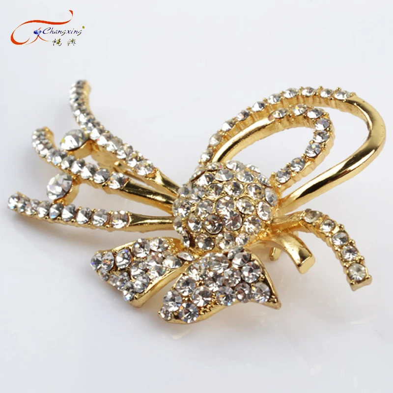 Integrated Stainless Steel Electroplating Real Gold Scarf Buckle