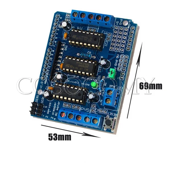 l293d motor driver circuit board