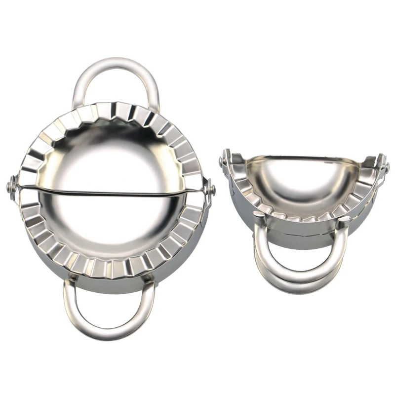 Оптовая продажа с завода портативный инструмент для изготовления пельменей ручной работы из нержавеющей стали форма