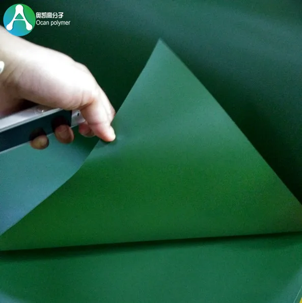 Ocan PVC Christmas Tree Film Roll Green Color PVC Sheet for Making Artificial Tree