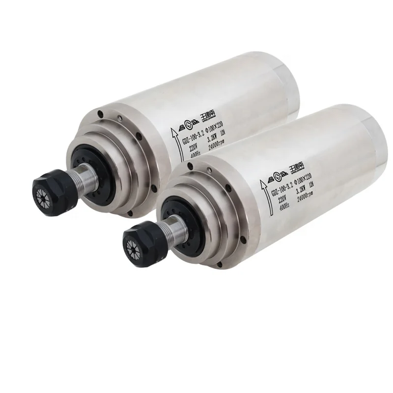 
 Высококачественный высокоскоростной электродвигатель шпинделя с чпу 400 гц квт для деревообработки  