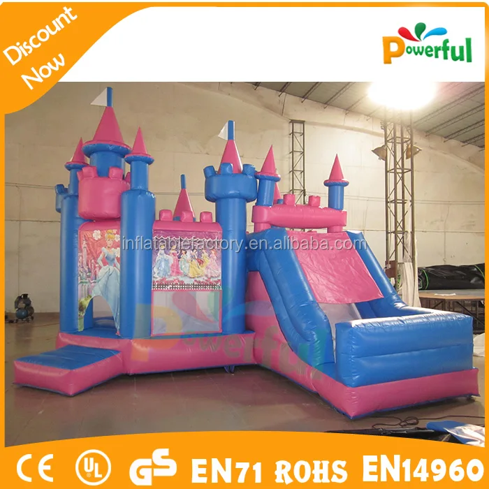 2019 Commercial Princess Bouncer Inflatables Bouncy House